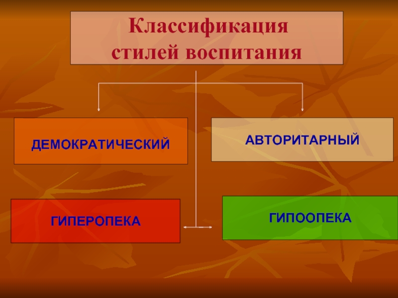 Классификация стилистики. Классификация стилей воспитания. Классификация стилей. Направления работы в гипоопеке.