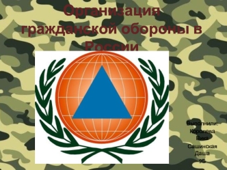 Организация гражданской обороны в России