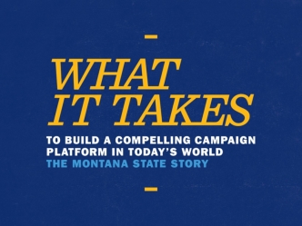 What It Takes: The Montana State Story