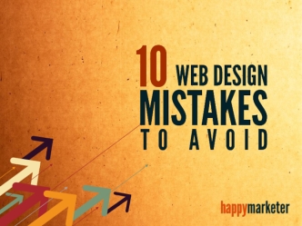10 Web Design Mistakes To Avoid