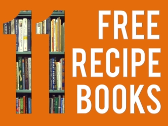 11 Free Recipe Books