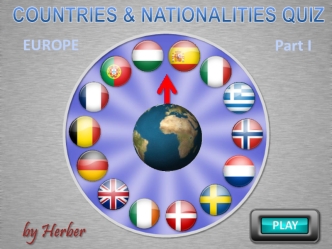 Countries and nationalities quiz