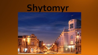 Im Herzen der Ukraine liegt die alte ukrainische Stadt Zhitomir