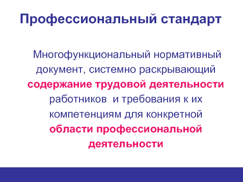 Профессиональная активность работника