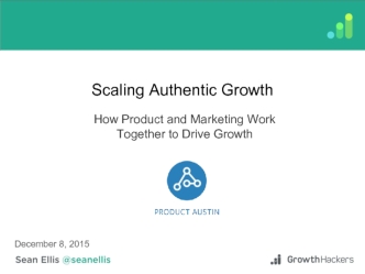 Scaling Authentic Growth