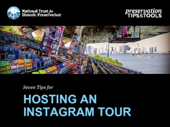 Hosting an Instagram Tour