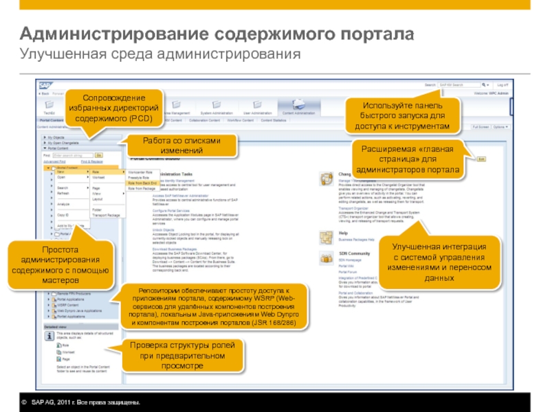 Среды администрирования. SAP Portal РЖД охрана труда.