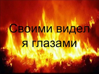 Своими видел я глазами