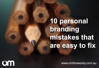 10 Fixable Personal Branding Mistakes