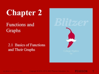 Basics of functions and their graphs