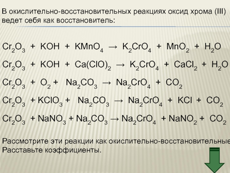 Какая из реакций схемы которых приведены ниже является окислительно восстановительной 2na 2h2o