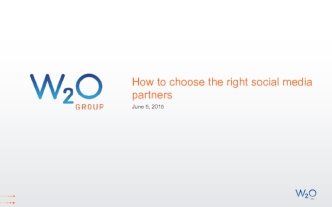 How to choose the right social media partners