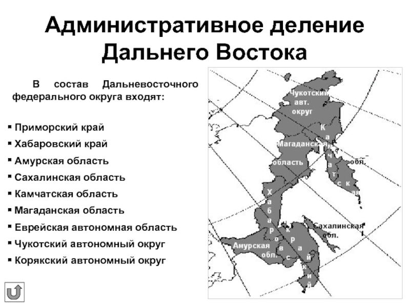 Схема конспект дальний восток