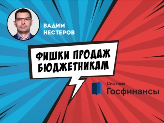 Фишки продаж бюджетникам