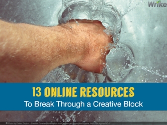 13 Online Resources to Break Through Your Creative Block