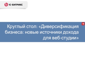 Круглый стол: Диверсификация бизнеса: новые источники дохода для веб-студии