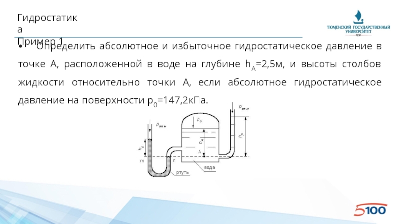 Гидростатическая жидкость. Формула гидростатического столба жидкости. Избыточное гидростатическое давление. Избыточное гидростатическое давление формула. Избыточное гидростатическое давление в точке.