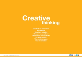 Creating the Right Conditions for Creative Thinking