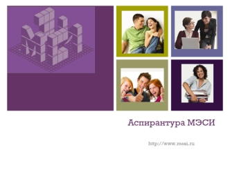 Аспирантура МЭСИ