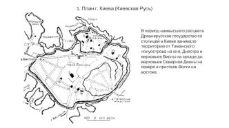 План г. Киева (Киевская Русь)