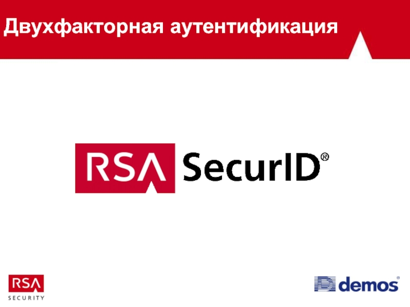 Www demos ru. Двухфакторная аутентификация. RSA логотип.