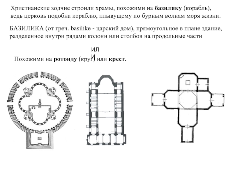 Прямоугольное в плане здание разделенное внутри рядами колонн или столбов на продольные части