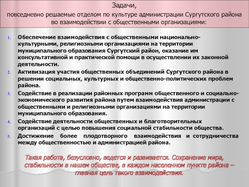 Взаимодействие общественное объединение. Задачи религиозных организаций. Цели и задачи религиозных организаций. Взаимодействие органов власти с религиозными объединениями. Цели религиозных организаций и объединений.