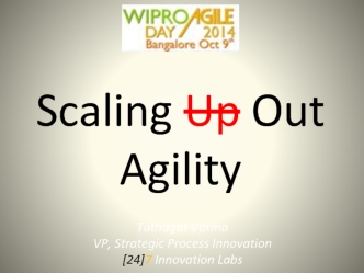 Scaling Up Out Agility