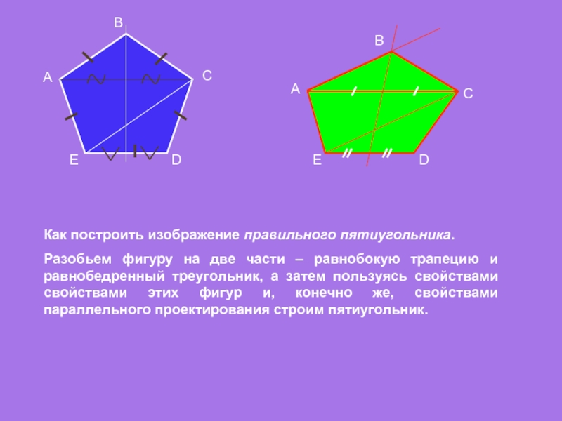 Закончи высказывание верное для данного рисунка если фигура пятиугольник то