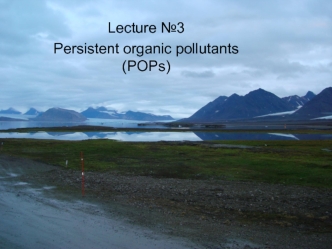 Persistent organic pollutants