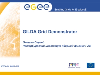 GILDA Grid Demonstrator