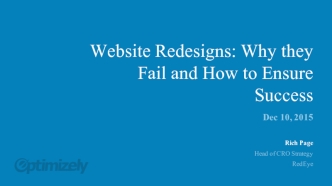 Website Redesigns: Why They Fail and How to Ensure Success