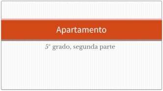 Apartamento