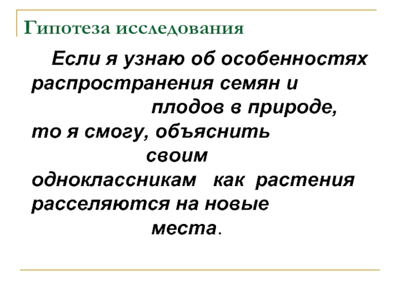 Для чего нужна гипотеза в проекте