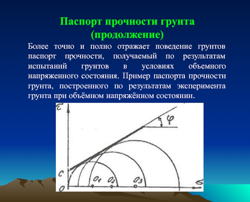 Более точнее. Паспорт прочности. Паспорт прочности грунта. Паспорт прочности горных пород. Построение паспорта прочности.