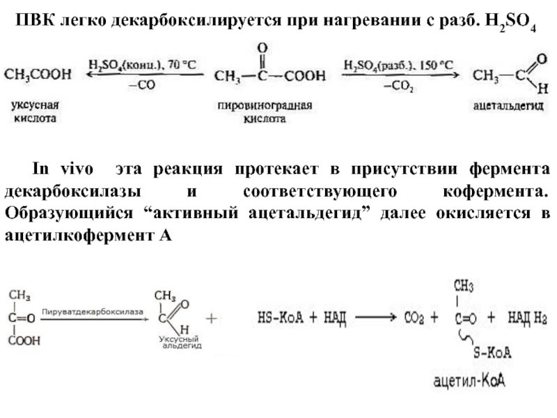 Пвк образуется в результате. 2-Оксопропановая кислота (пировиноградная кислота). ПВК пировиноградная кислота. Реакции пировиноградной кислоты по карбоксильной группе. Нагревание пировиноградной кислоты реакция.