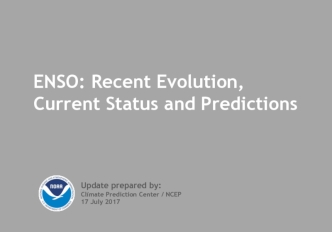 Enso: recent evolution, current status and predictions