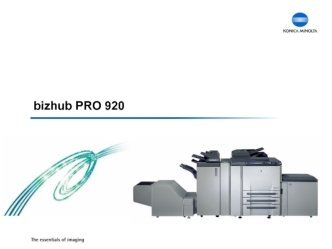 bizhub PRO 920