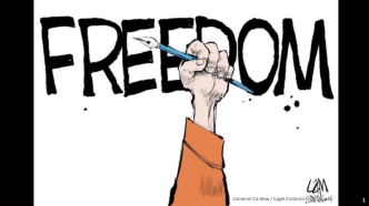 Cartoonists React to Attack on Satirical Magazine Charlie Hebdo in Paris