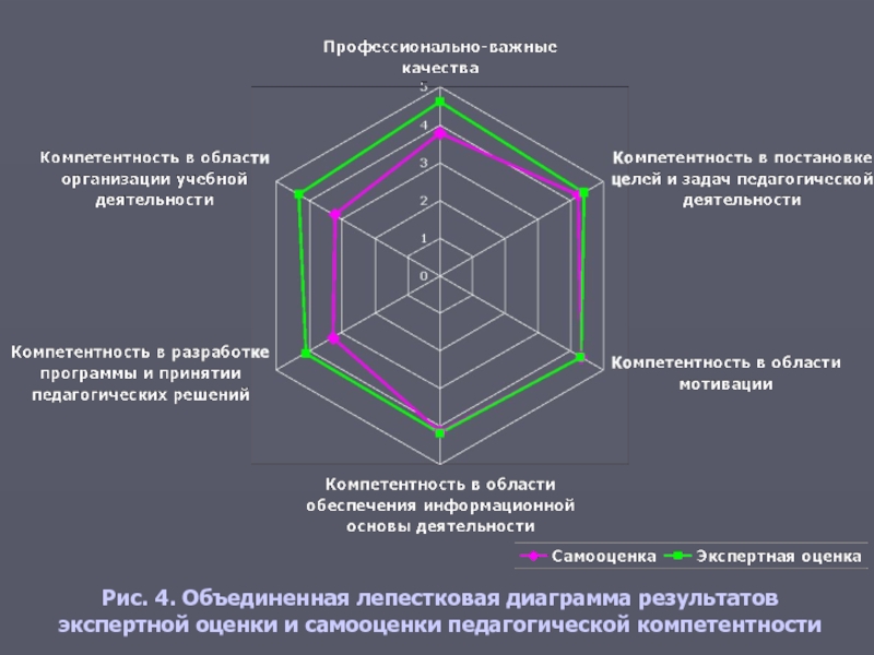 Лепестковая диаграмма пример