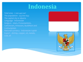 The republic of Indonesia