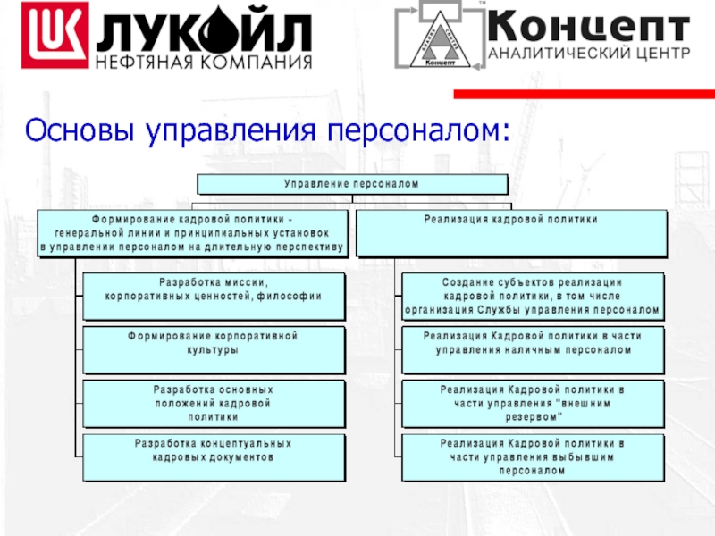 Основы управления персоналом. Реализация потребностей в процессе управления персоналом. Управление персоналом компаний нефтегазового комплекса. Состав документации, используемой в управлении персоналом.