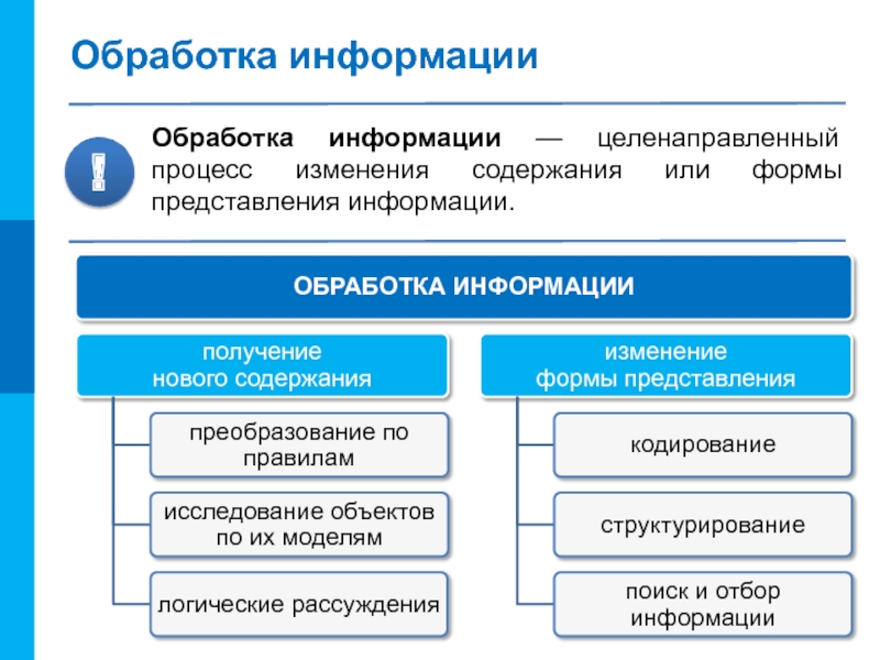 Обработка правовой информации способы представления юридических знаний на компьютере