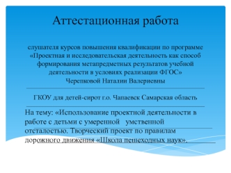 презентация Черепкова Н.В