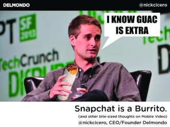 Snapchat is a Burrito