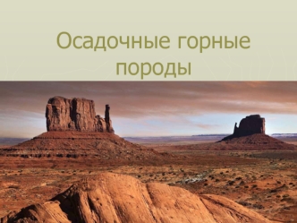 Осадочные горные породы