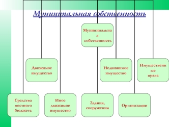 Муниципальная собственность. (Тема 4.1)