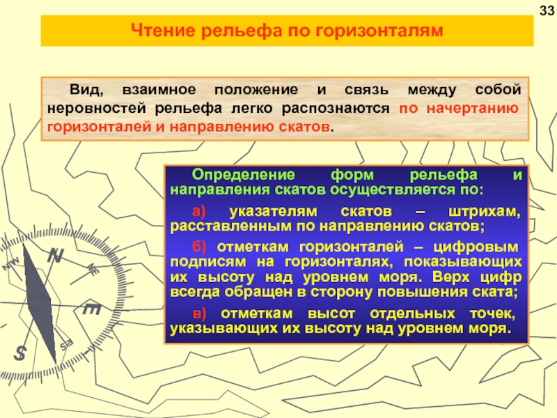 Что помогает облегчить чтение рельефа по плану