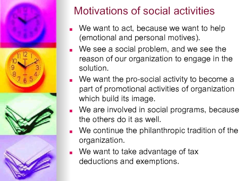 Social activities that will help