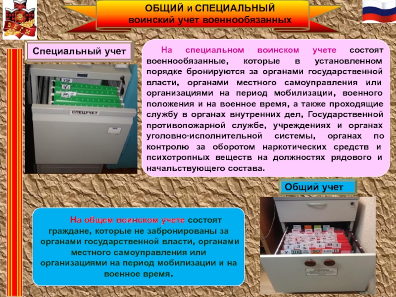 Граждане состоящие на учете. Общий и специальный воинский учет. Военный учет общий или специальный.